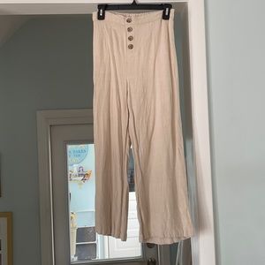 Aeropostale beachy tan pants